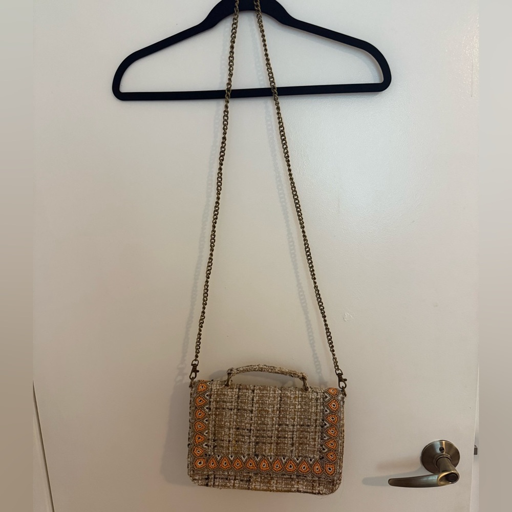 America & Beyond Beaded Tweed Bag - Picture 2 of 6